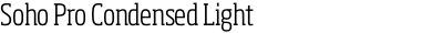 Soho Pro Condensed Light